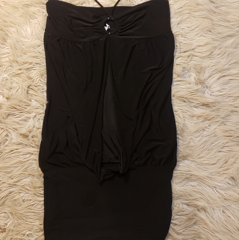 Club Dress Halter Top